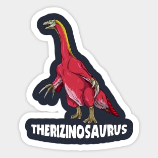 Therizinosaurus Dinosaur Design Sticker